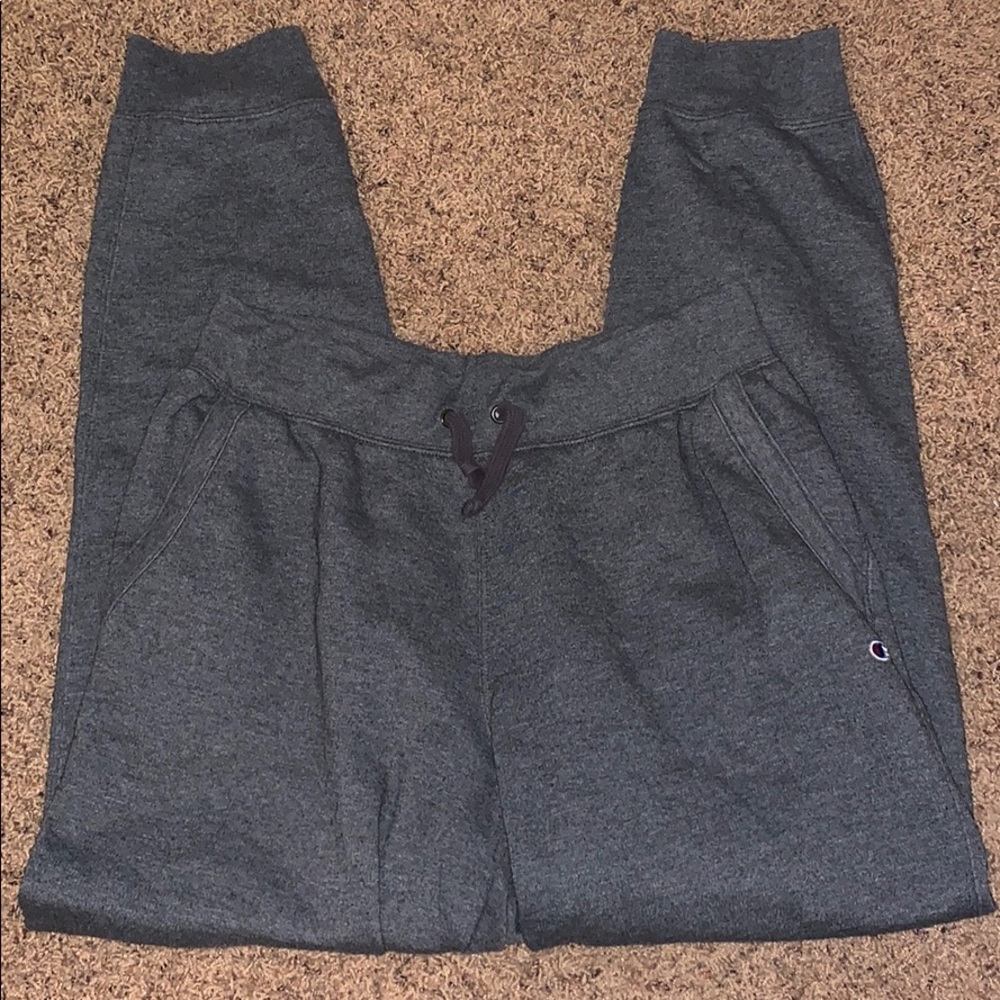 Grey champion joggers